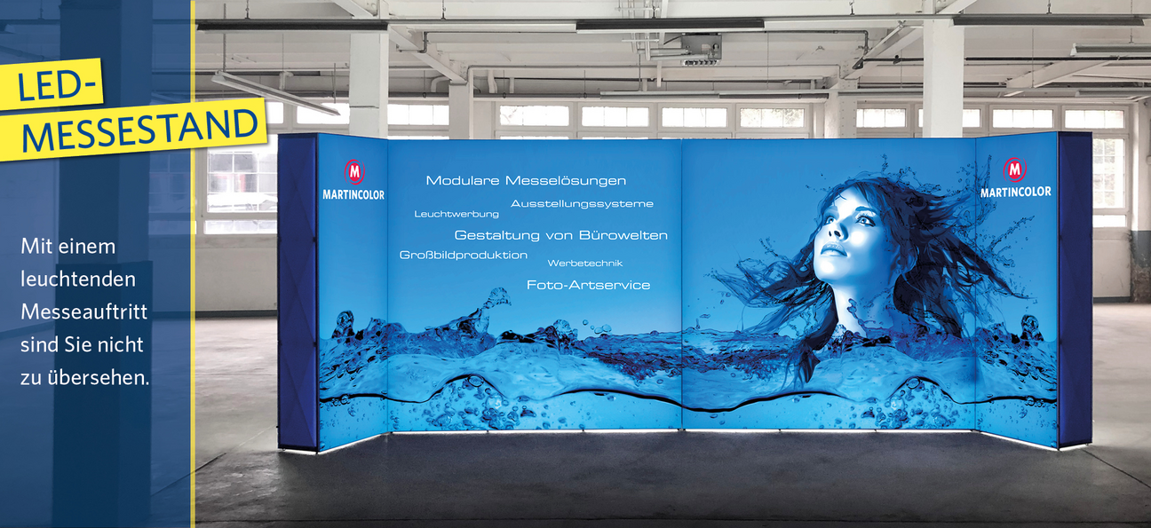 LED Messestand, Beratung und Kaufen LED Messestand, Beratung und Kaufen