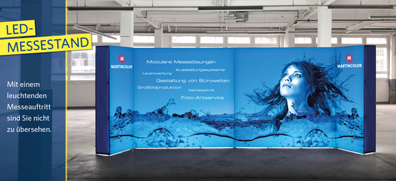 LED Messestand, Beratung und Kaufen