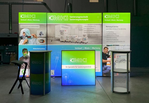 LED Messestand - ALU LightUp - MKI Industrieservice GmbH
