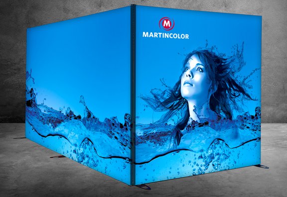 LED Messestand - Expand GrandFabric Lightbox