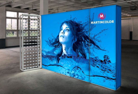 LED Messestand - GRID Lightbox