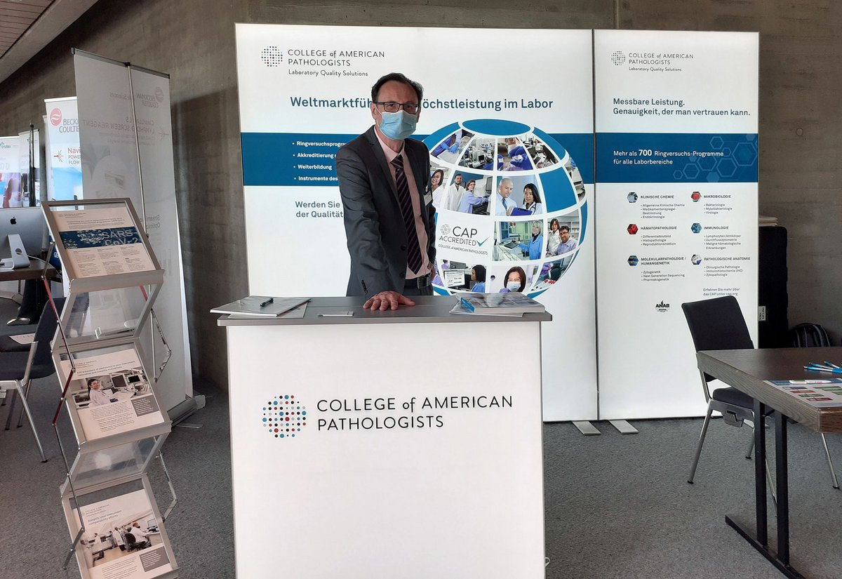 LED-Messestand ALU STAR – College of American Pathologists