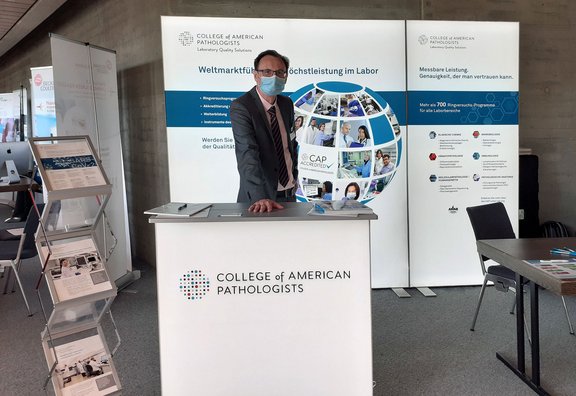 LED Messestand - ALU STAR - College of American Pathologists