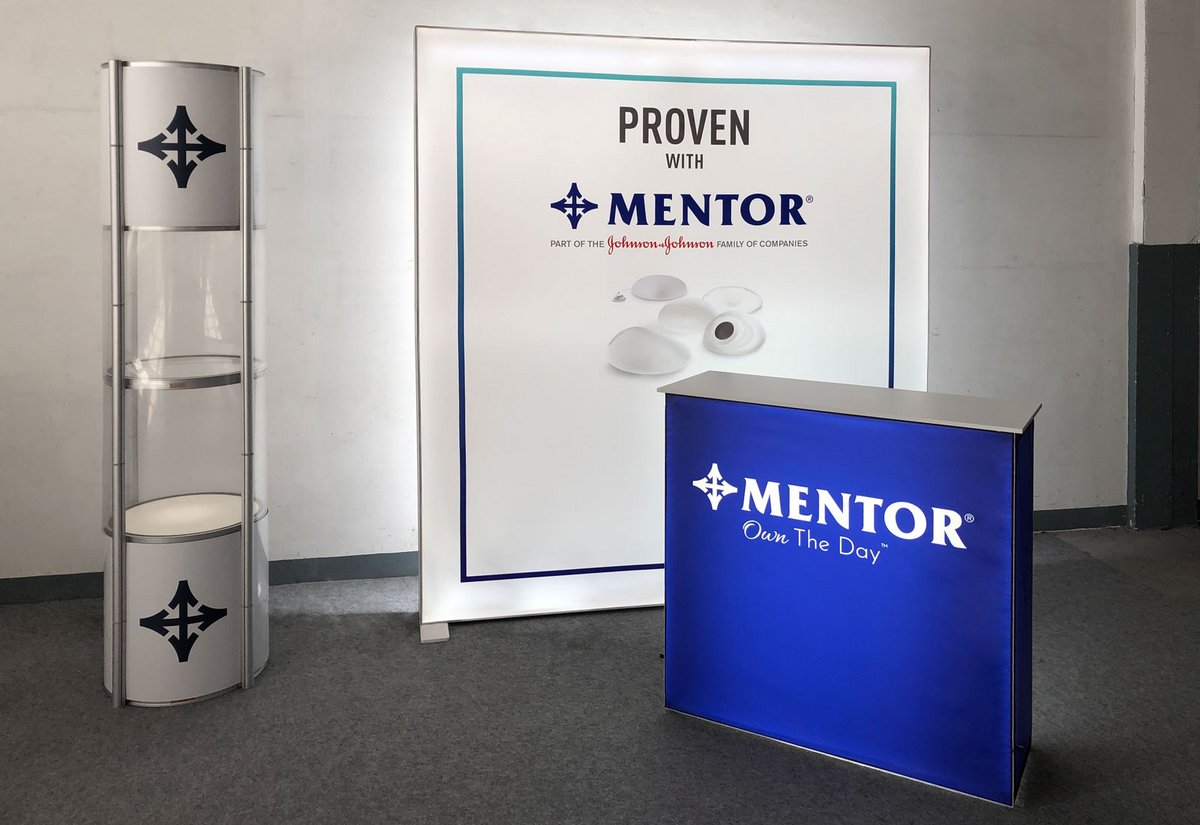 LED-Messestand PIXLIP GO – Mentor Worldwide LLC