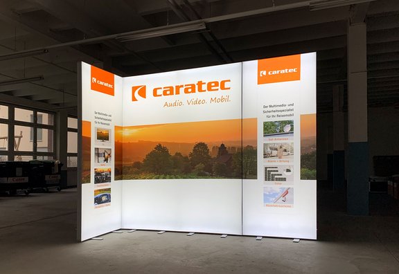 LED Messestand - ALU LightUp - Caratec GmbH