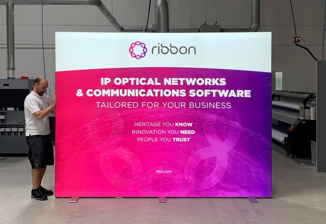 LED exhibition wall - ALU STAR - ECI Telecom GmbH LED exhibition wall - ALU STAR - ECI Telecom GmbH