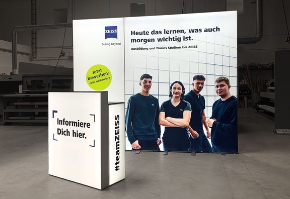 LED Messestand - ALU LightUp - Carl Zeiss